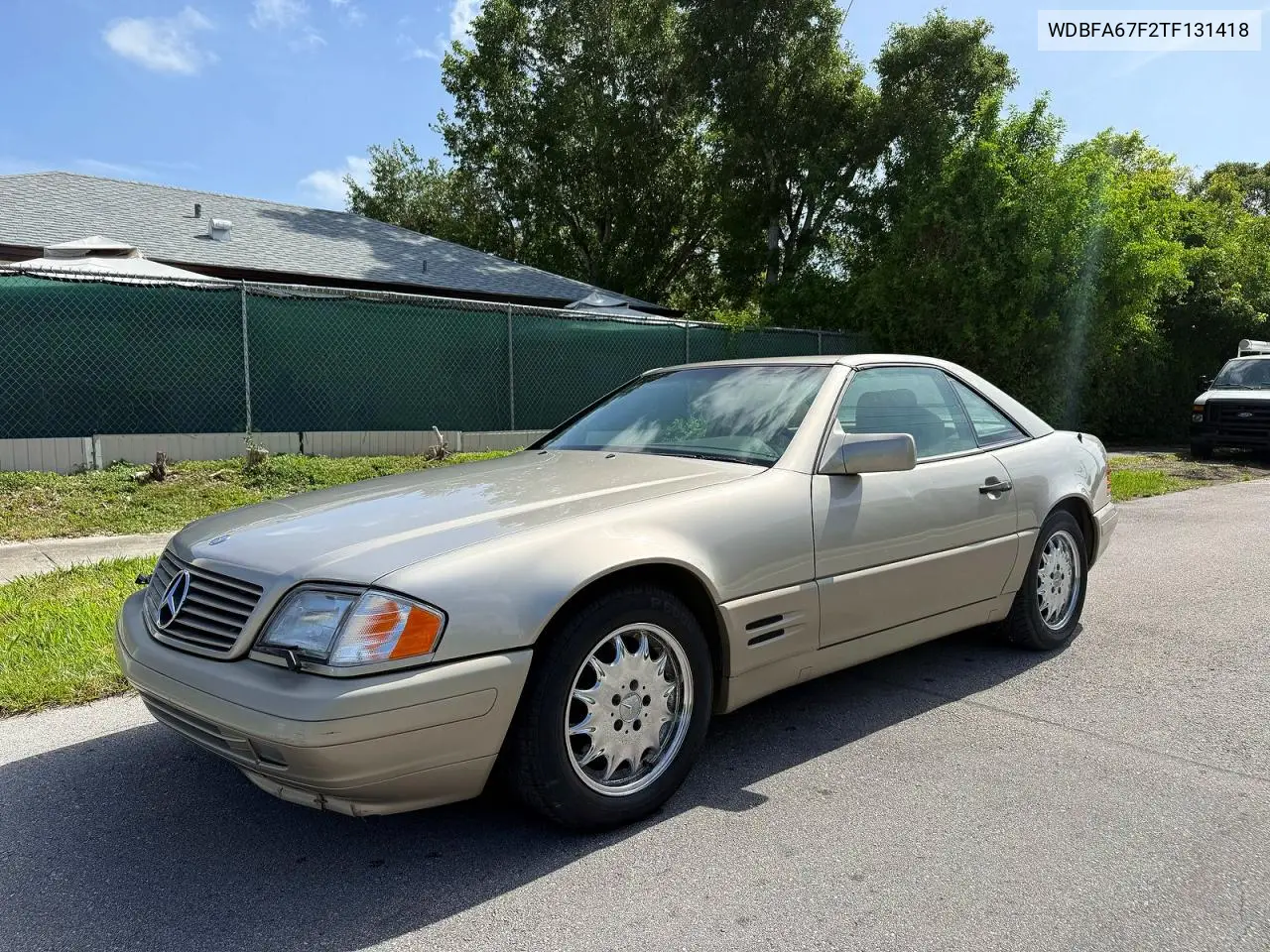 1996 Mercedes-Benz Sl 500 VIN: WDBFA67F2TF131418 Lot: 61315696