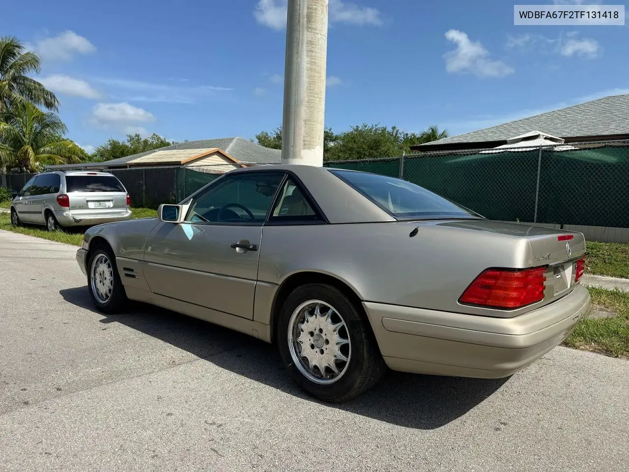 1996 Mercedes-Benz Sl 500 VIN: WDBFA67F2TF131418 Lot: 61315696