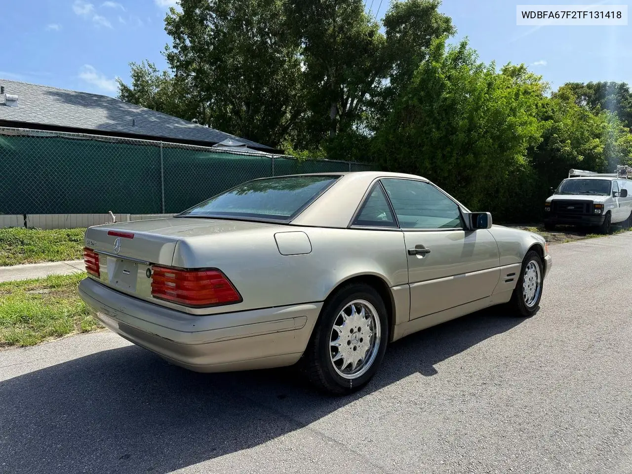 1996 Mercedes-Benz Sl 500 VIN: WDBFA67F2TF131418 Lot: 61315696