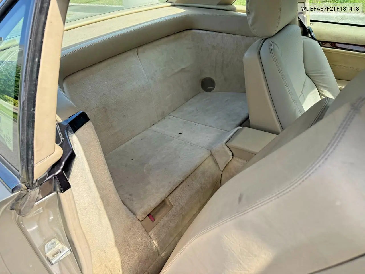 1996 Mercedes-Benz Sl 500 VIN: WDBFA67F2TF131418 Lot: 61315696