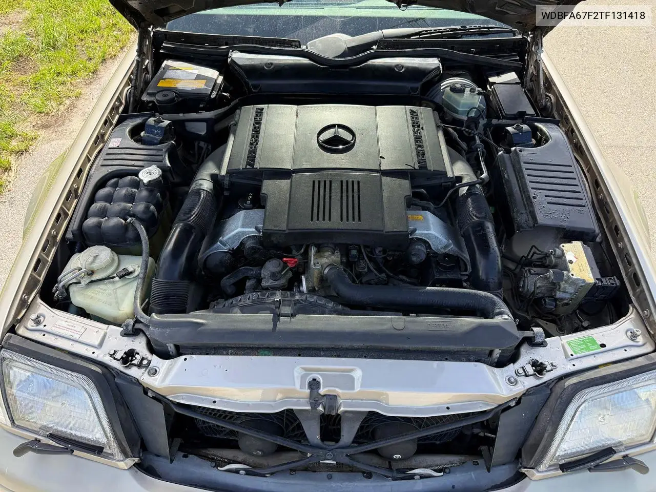 1996 Mercedes-Benz Sl 500 VIN: WDBFA67F2TF131418 Lot: 61315696