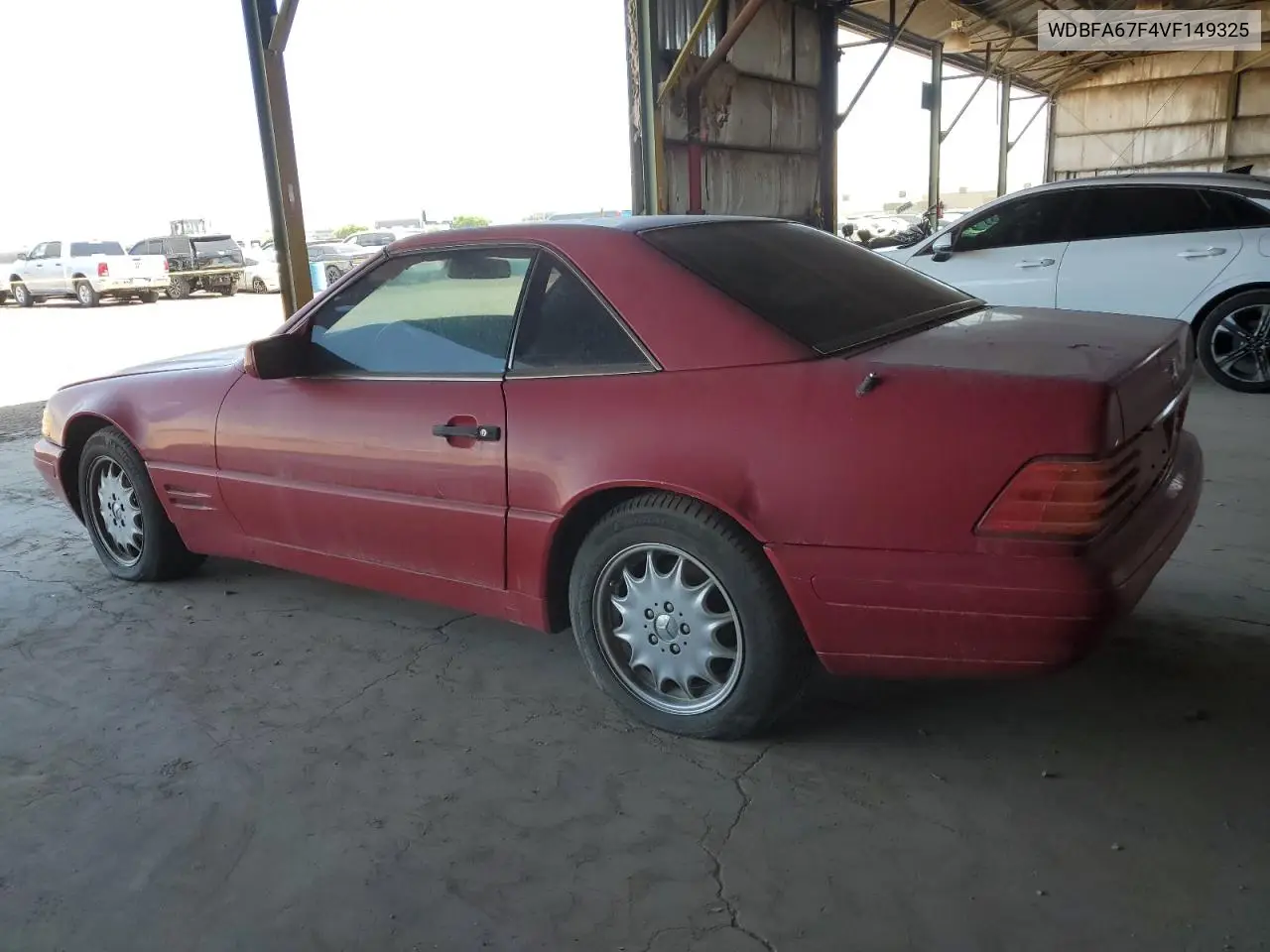 1997 Mercedes-Benz Sl 500 VIN: WDBFA67F4VF149325 Lot: 93149895