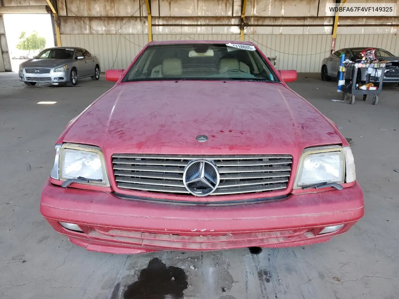 1997 Mercedes-Benz Sl 500 VIN: WDBFA67F4VF149325 Lot: 93149895