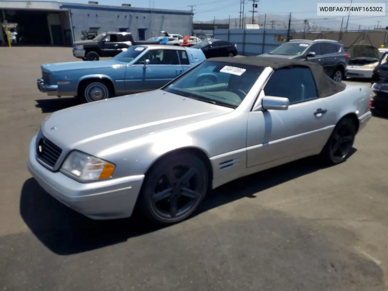 1998 Mercedes-Benz Sl 500 VIN: WDBFA67F4WF165302 Lot: 54041896