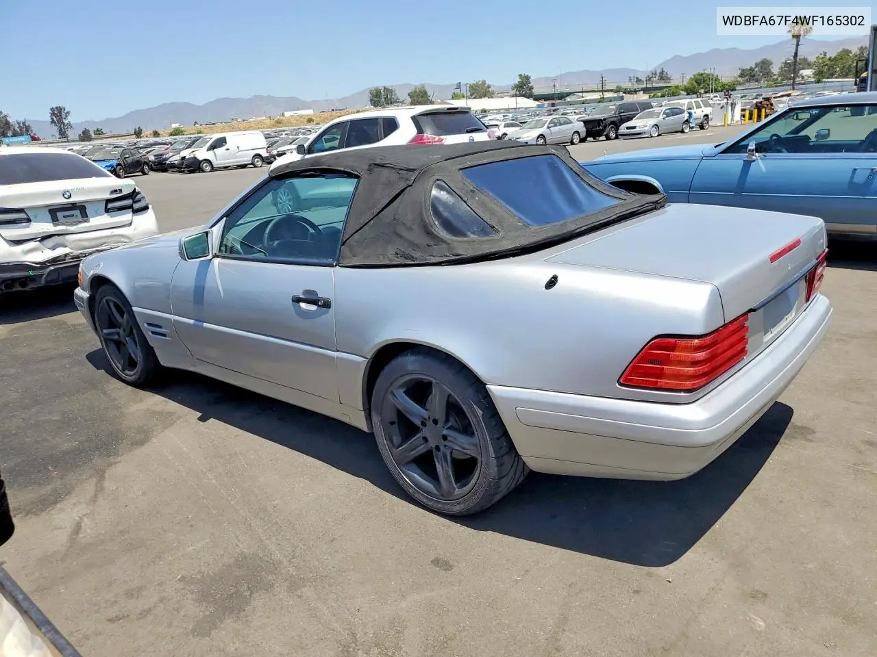 1998 Mercedes-Benz Sl 500 VIN: WDBFA67F4WF165302 Lot: 54041896