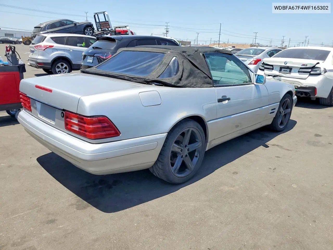 1998 Mercedes-Benz Sl 500 VIN: WDBFA67F4WF165302 Lot: 54041896