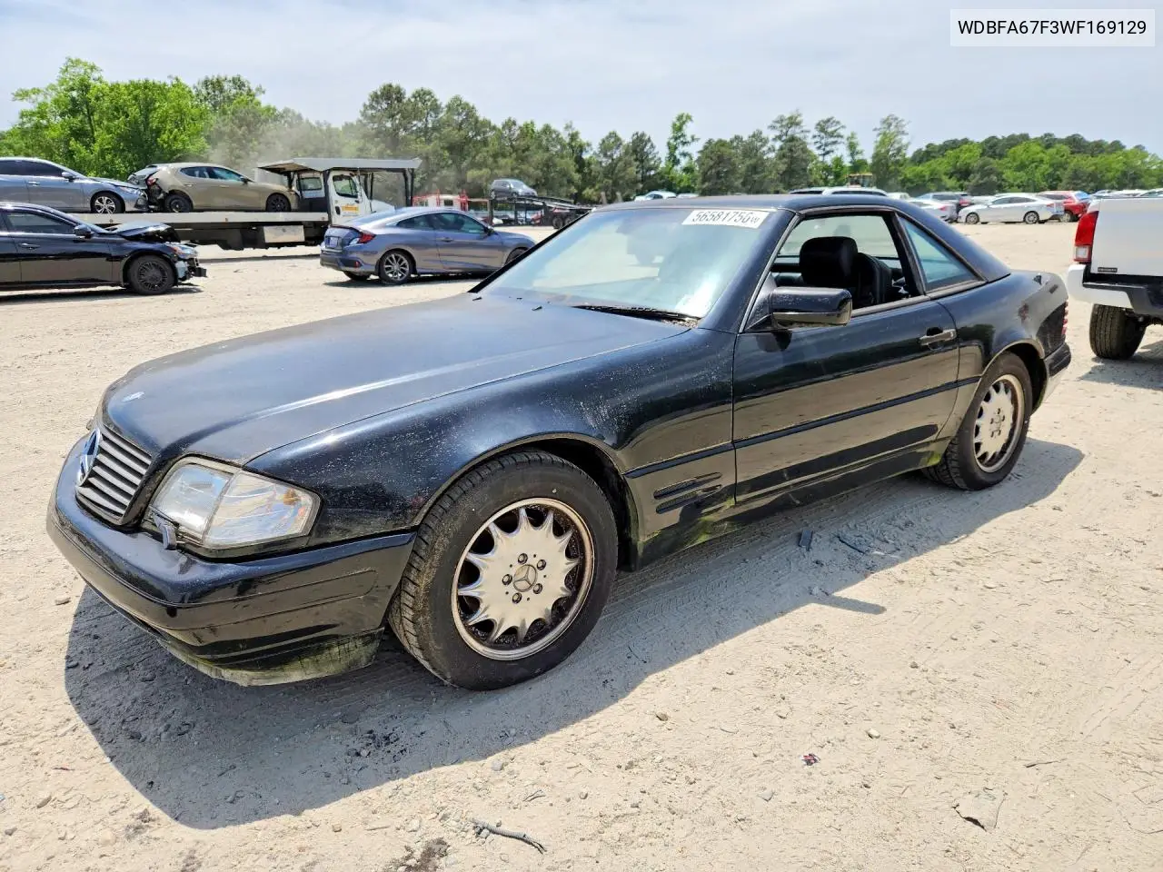 1998 Mercedes-Benz Sl 500 VIN: WDBFA67F3WF169129 Lot: 56581756