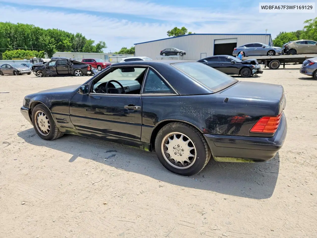 1998 Mercedes-Benz Sl 500 VIN: WDBFA67F3WF169129 Lot: 56581756