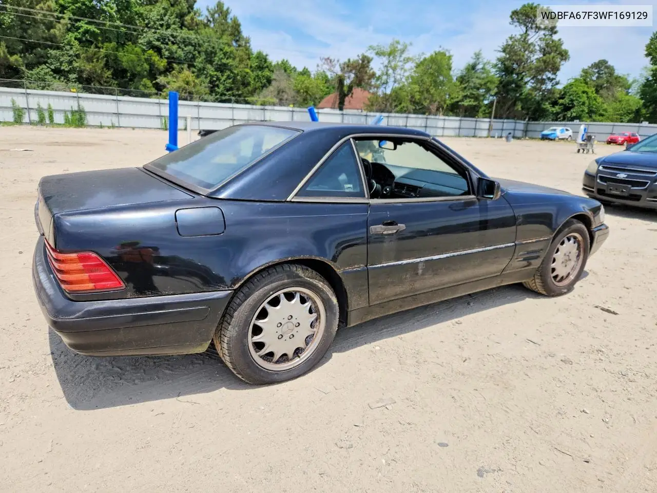 1998 Mercedes-Benz Sl 500 VIN: WDBFA67F3WF169129 Lot: 56581756