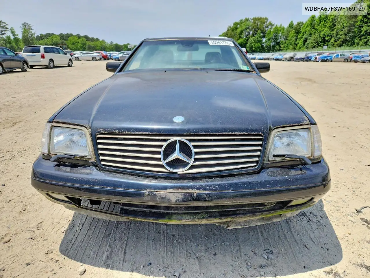 1998 Mercedes-Benz Sl 500 VIN: WDBFA67F3WF169129 Lot: 56581756