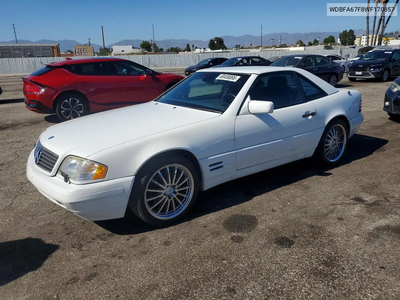 1998 Mercedes-Benz Sl 500 VIN: WDBFA67F8WF170857 Lot: 60458066
