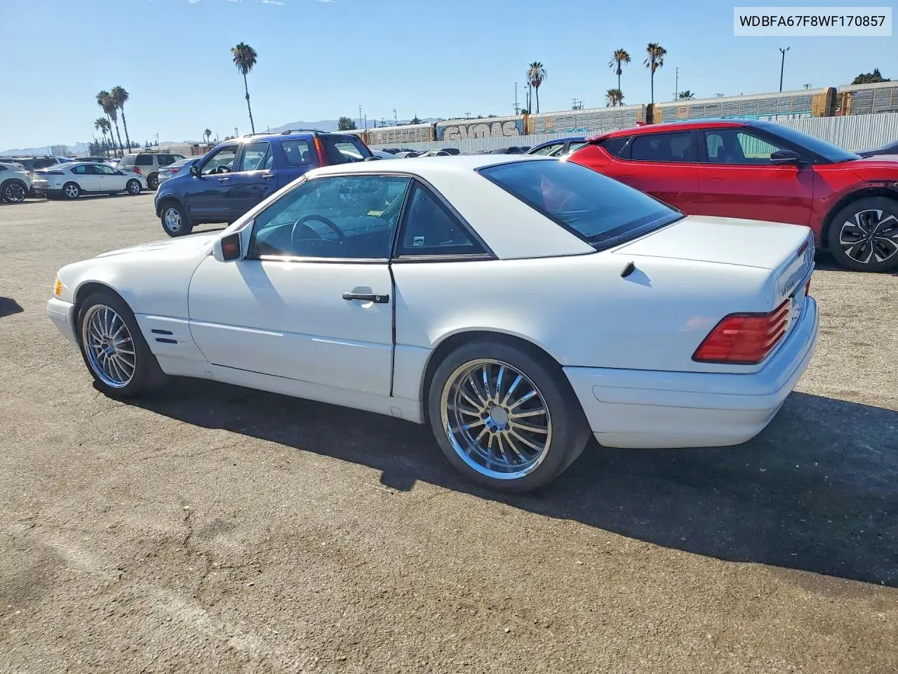1998 Mercedes-Benz Sl 500 VIN: WDBFA67F8WF170857 Lot: 60458066