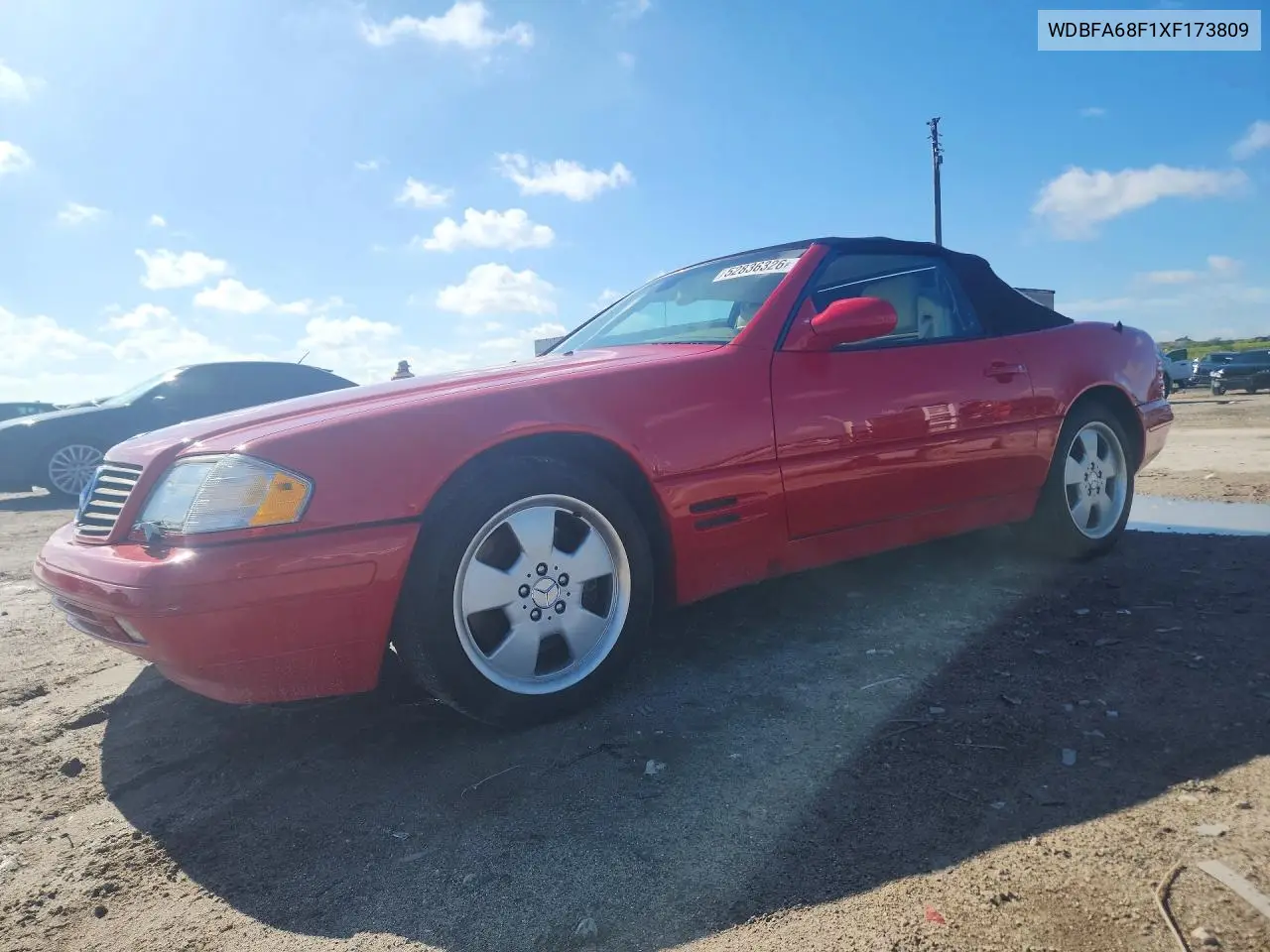 1999 Mercedes-Benz Sl 500 VIN: WDBFA68F1XF173809 Lot: 52836326