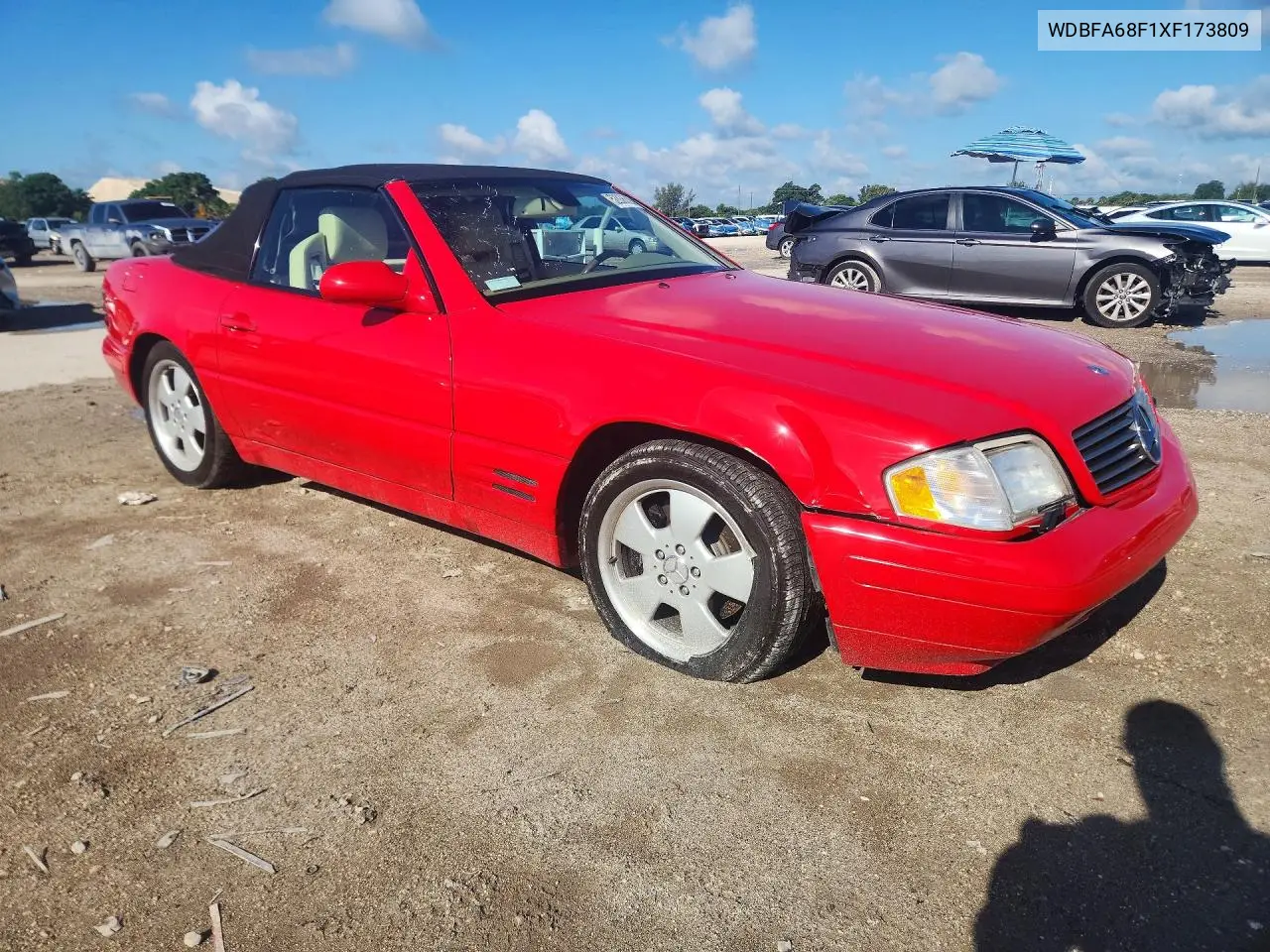 1999 Mercedes-Benz Sl 500 VIN: WDBFA68F1XF173809 Lot: 52836326
