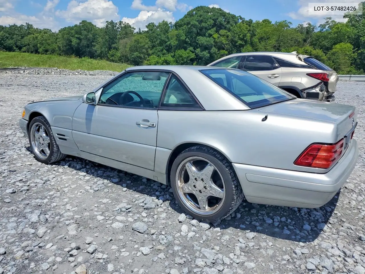 1999 Mercedes Benz Sl500 VIN: WDBFA68FXXF180810 Lot: 57482426