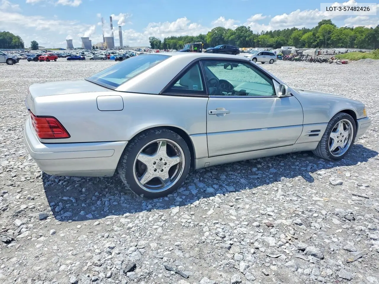 1999 Mercedes Benz Sl500 VIN: WDBFA68FXXF180810 Lot: 57482426