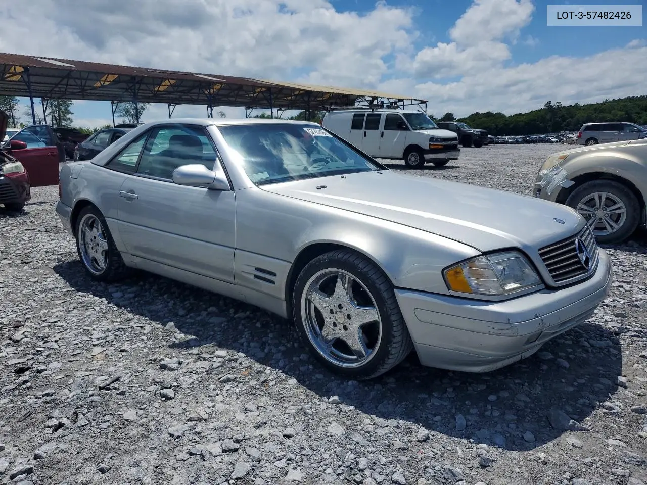 1999 Mercedes Benz Sl500 VIN: WDBFA68FXXF180810 Lot: 57482426