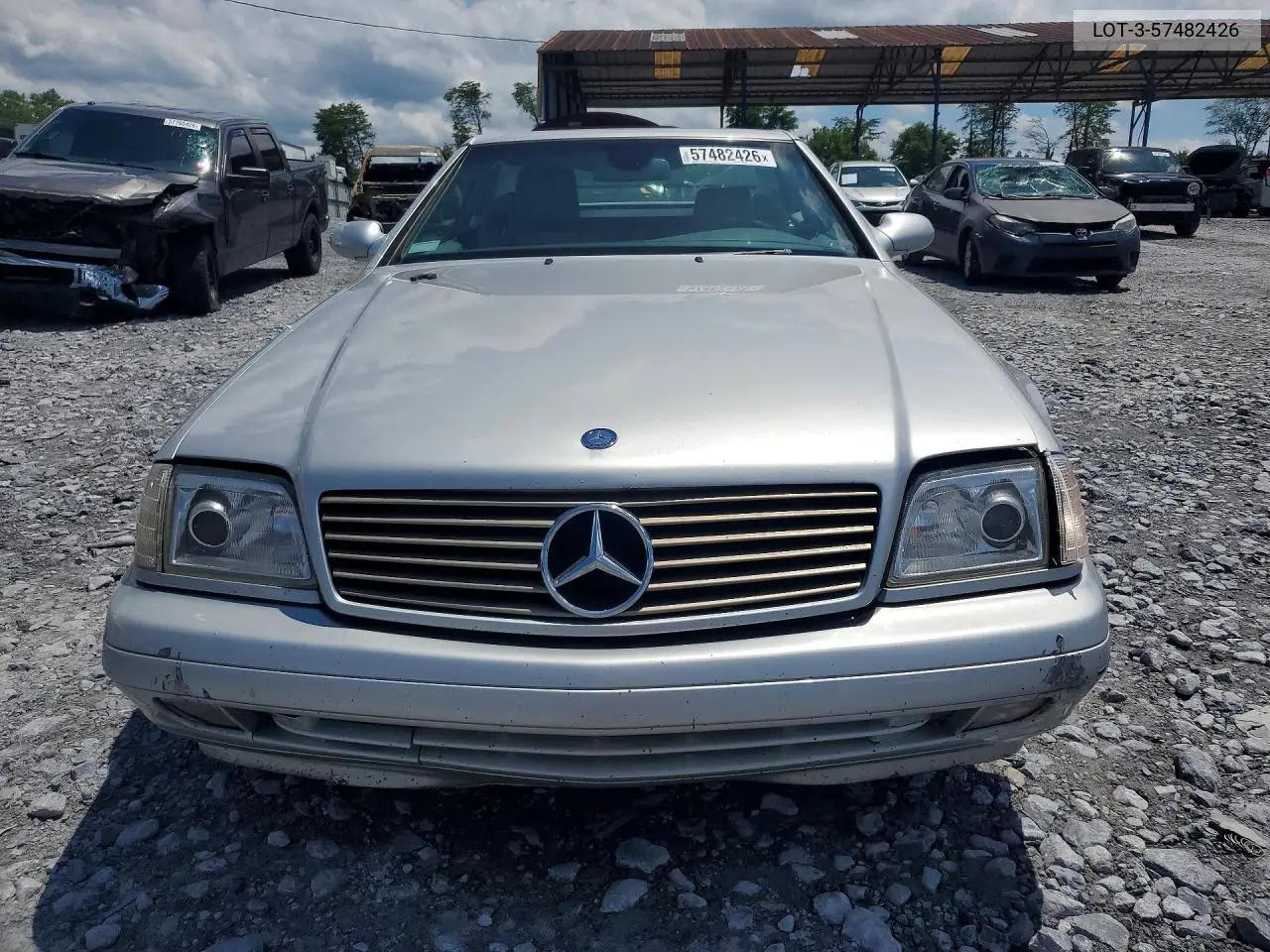 1999 Mercedes Benz Sl500 VIN: WDBFA68FXXF180810 Lot: 57482426