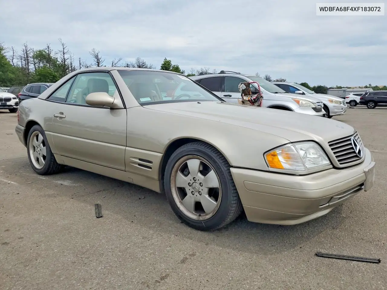 1999 Mercedes-Benz Sl 500 VIN: WDBFA68F4XF183072 Lot: 60930926