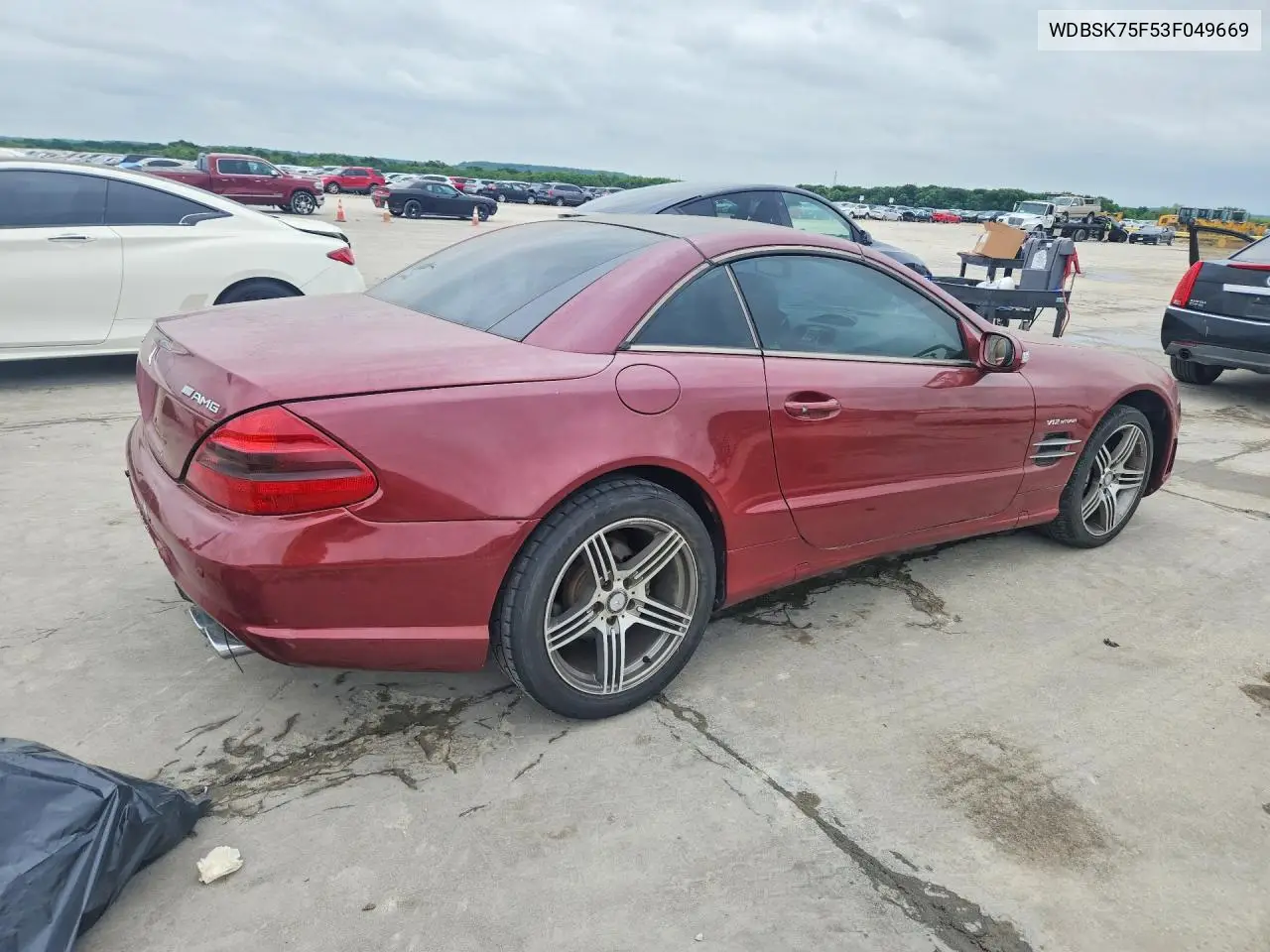 2003 Mercedes-Benz Sl 500R VIN: WDBSK75F53F049669 Lot: 51025706