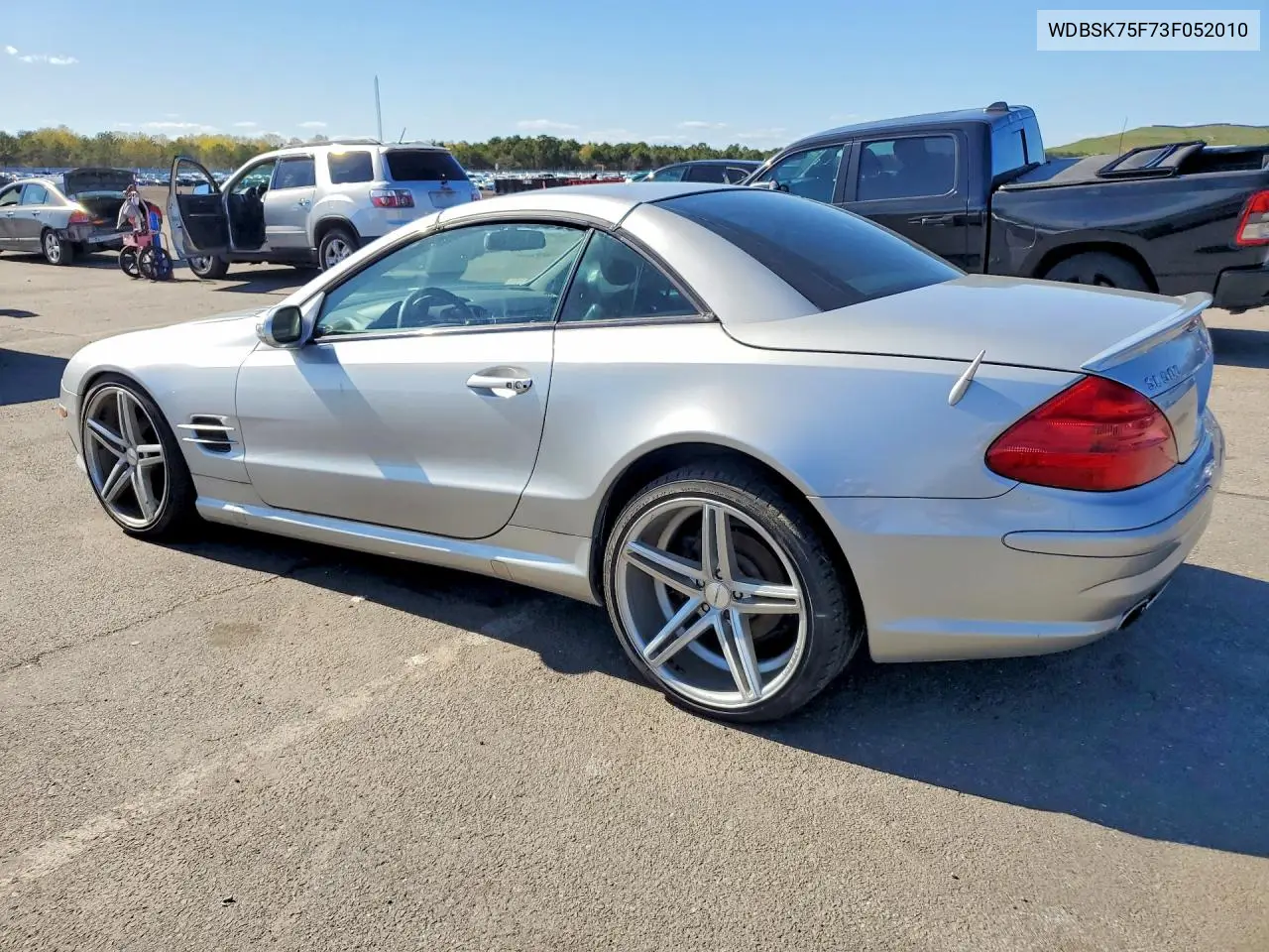 2003 Mercedes-Benz Sl 500R VIN: WDBSK75F73F052010 Lot: 52724626