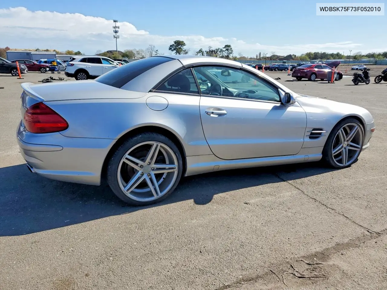 2003 Mercedes-Benz Sl 500R VIN: WDBSK75F73F052010 Lot: 52724626