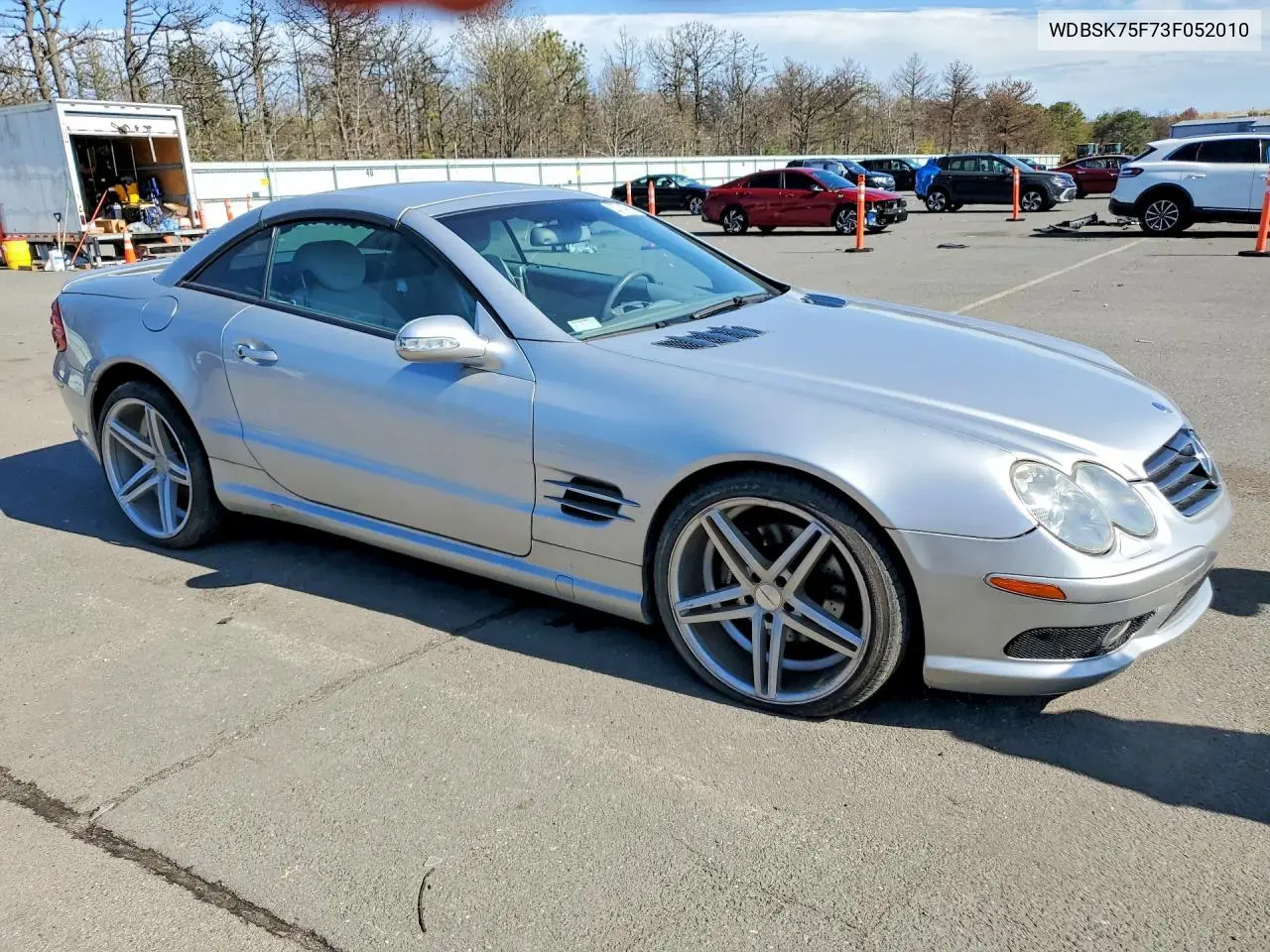 2003 Mercedes-Benz Sl 500R VIN: WDBSK75F73F052010 Lot: 52724626