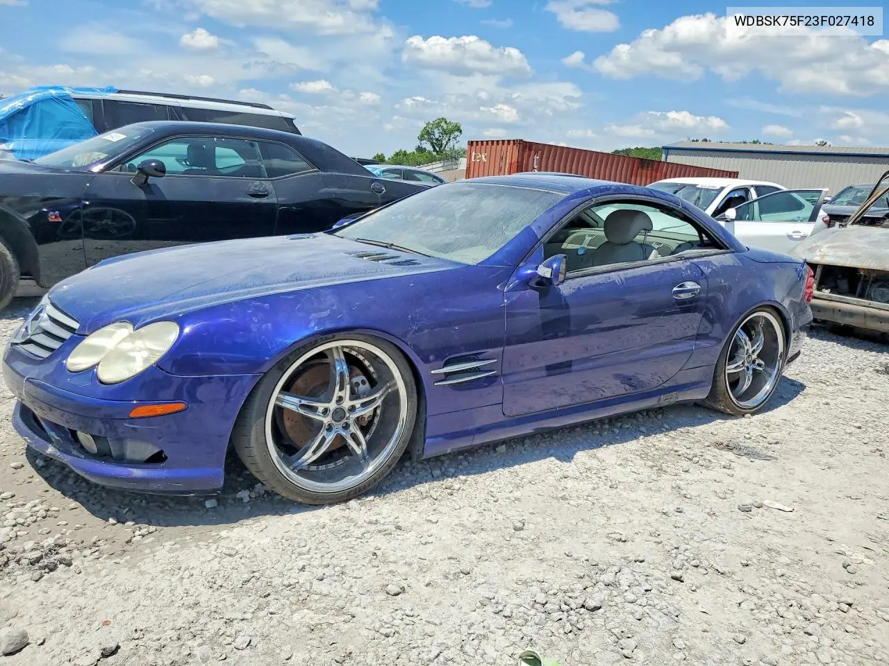 2003 Mercedes-Benz Sl 500R