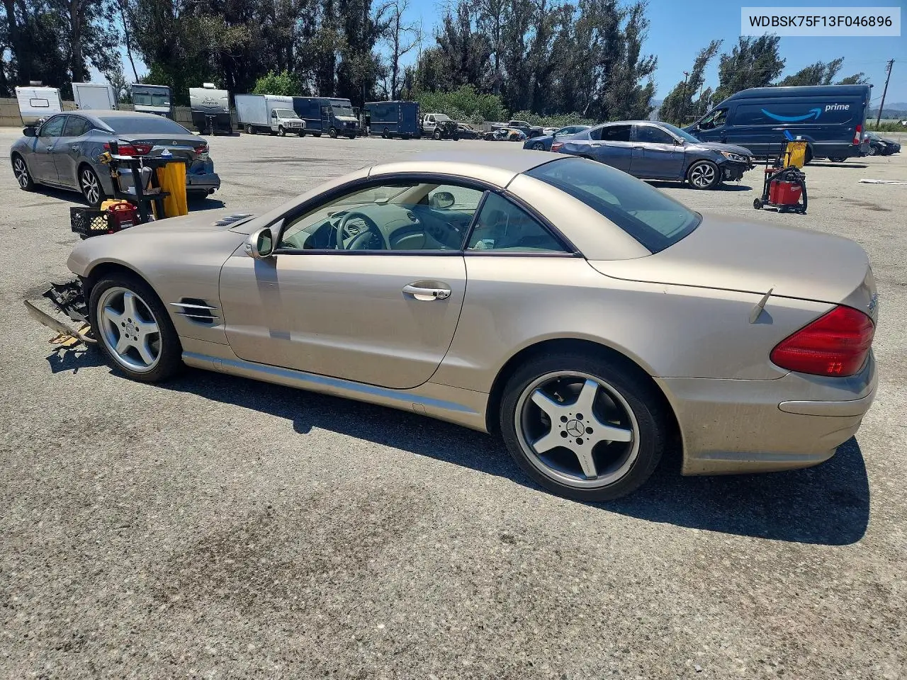 2003 Mercedes-Benz Sl 500R VIN: WDBSK75F13F046896 Lot: 57918786