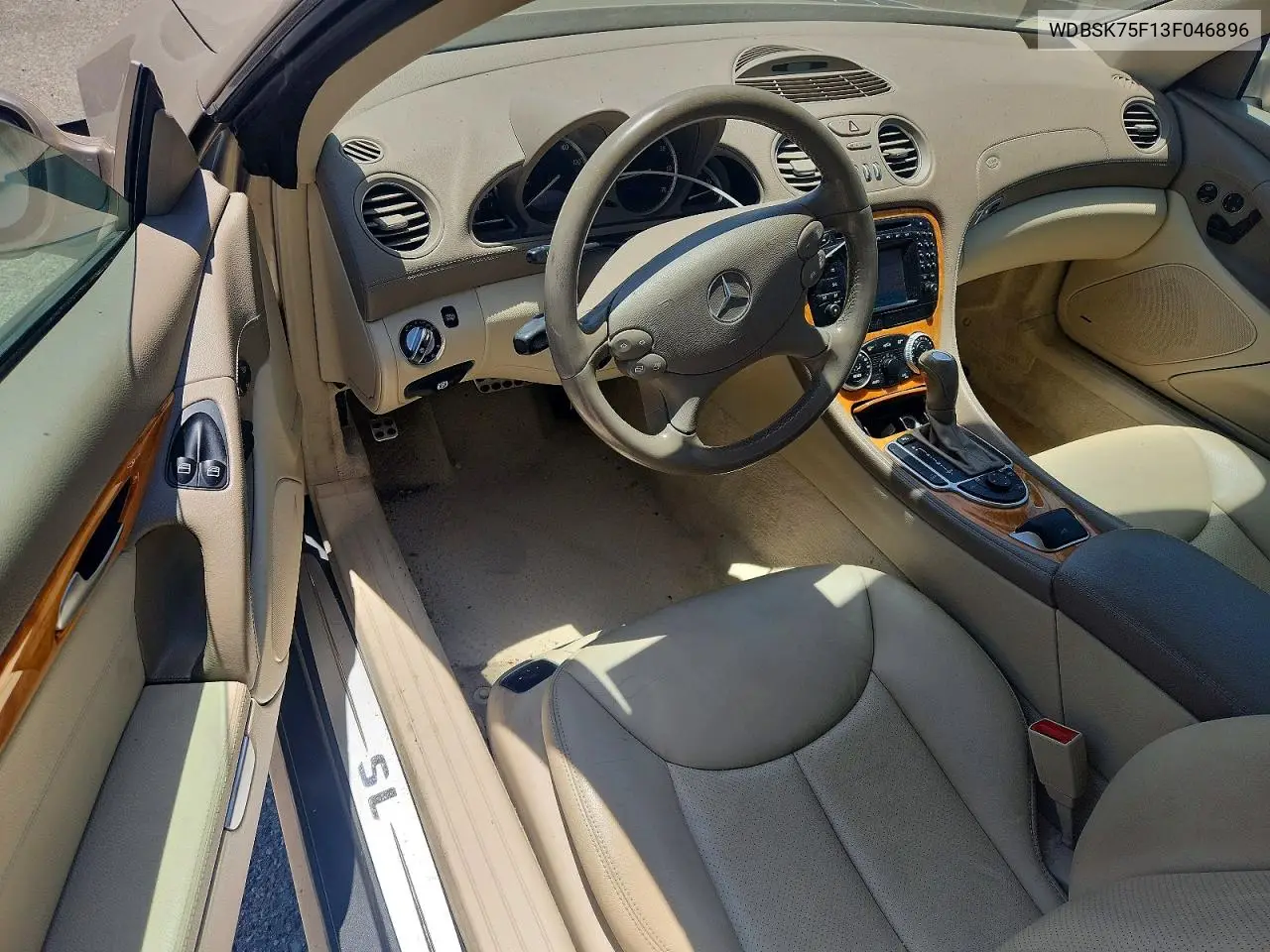 2003 Mercedes-Benz Sl 500R VIN: WDBSK75F13F046896 Lot: 57918786