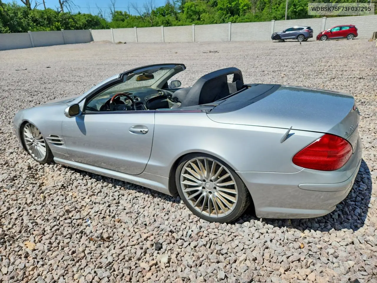 2003 Mercedes-Benz Sl 500R VIN: WDBSK75F73F037295 Lot: 59295446