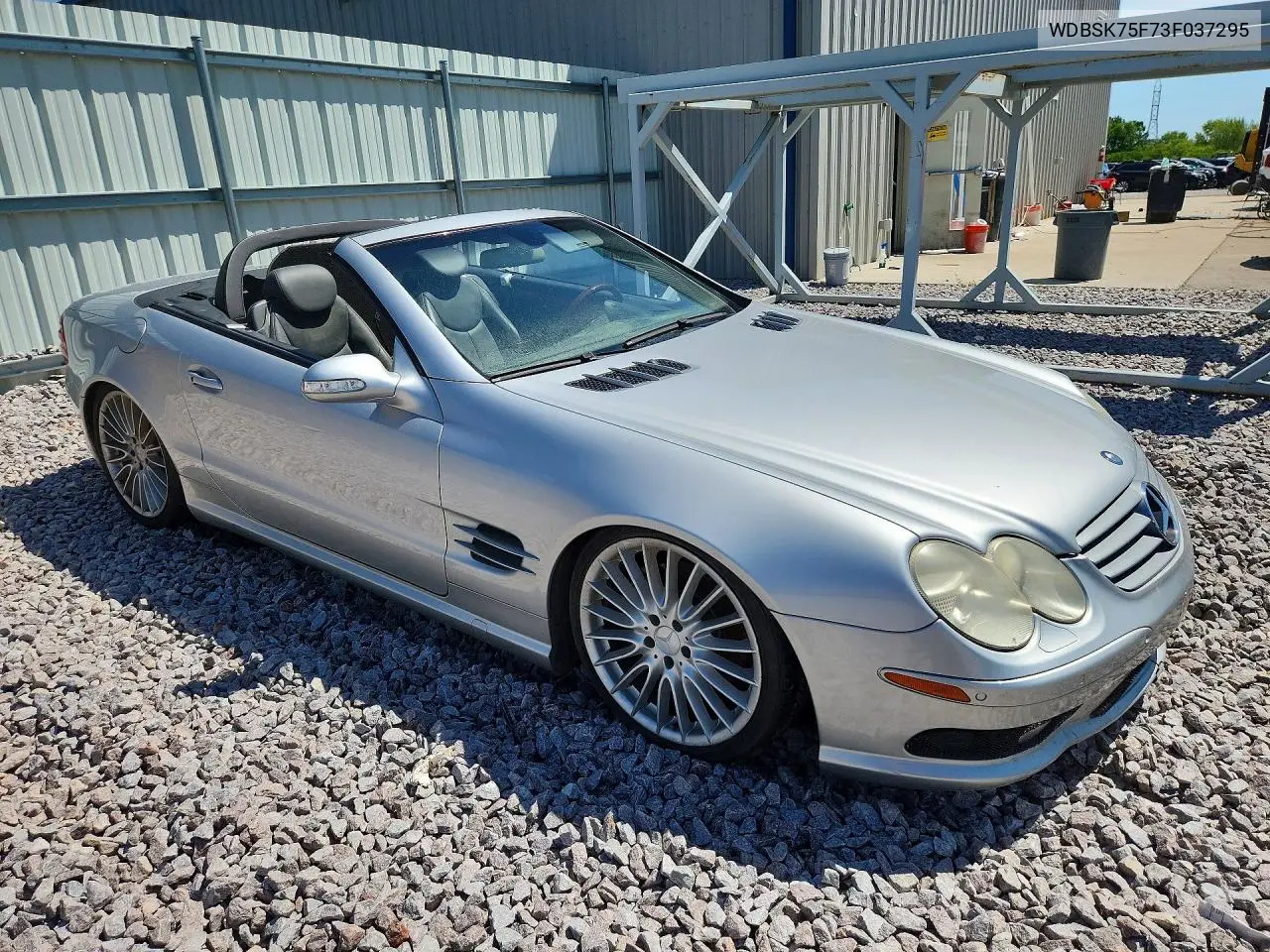 2003 Mercedes-Benz Sl 500R VIN: WDBSK75F73F037295 Lot: 59295446