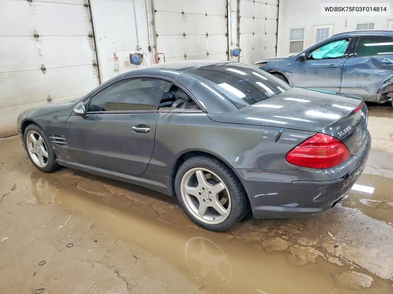 2003 Mercedes-Benz Sl 500R VIN: WDBSK75F03F014814 Lot: 61086136