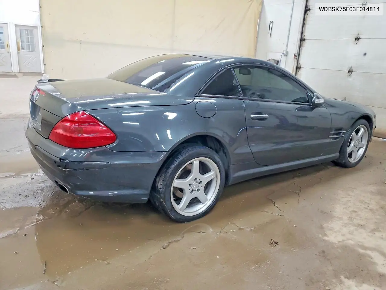 2003 Mercedes-Benz Sl 500R VIN: WDBSK75F03F014814 Lot: 61086136