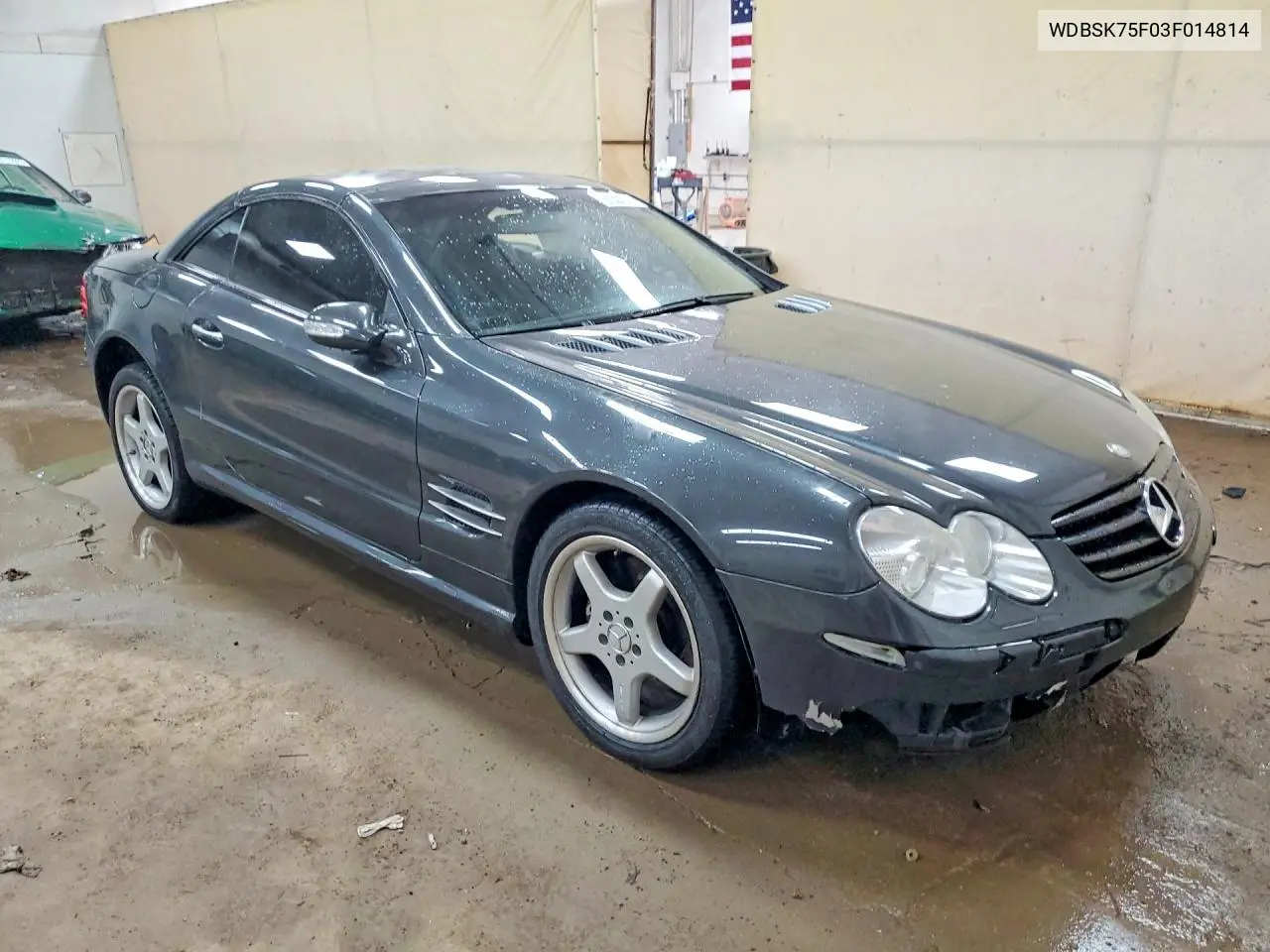 2003 Mercedes-Benz Sl 500R VIN: WDBSK75F03F014814 Lot: 61086136