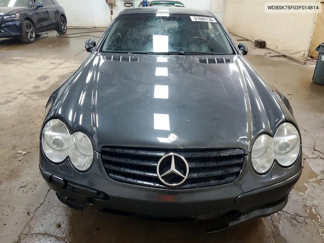 2003 Mercedes-Benz Sl 500R VIN: WDBSK75F03F014814 Lot: 61086136