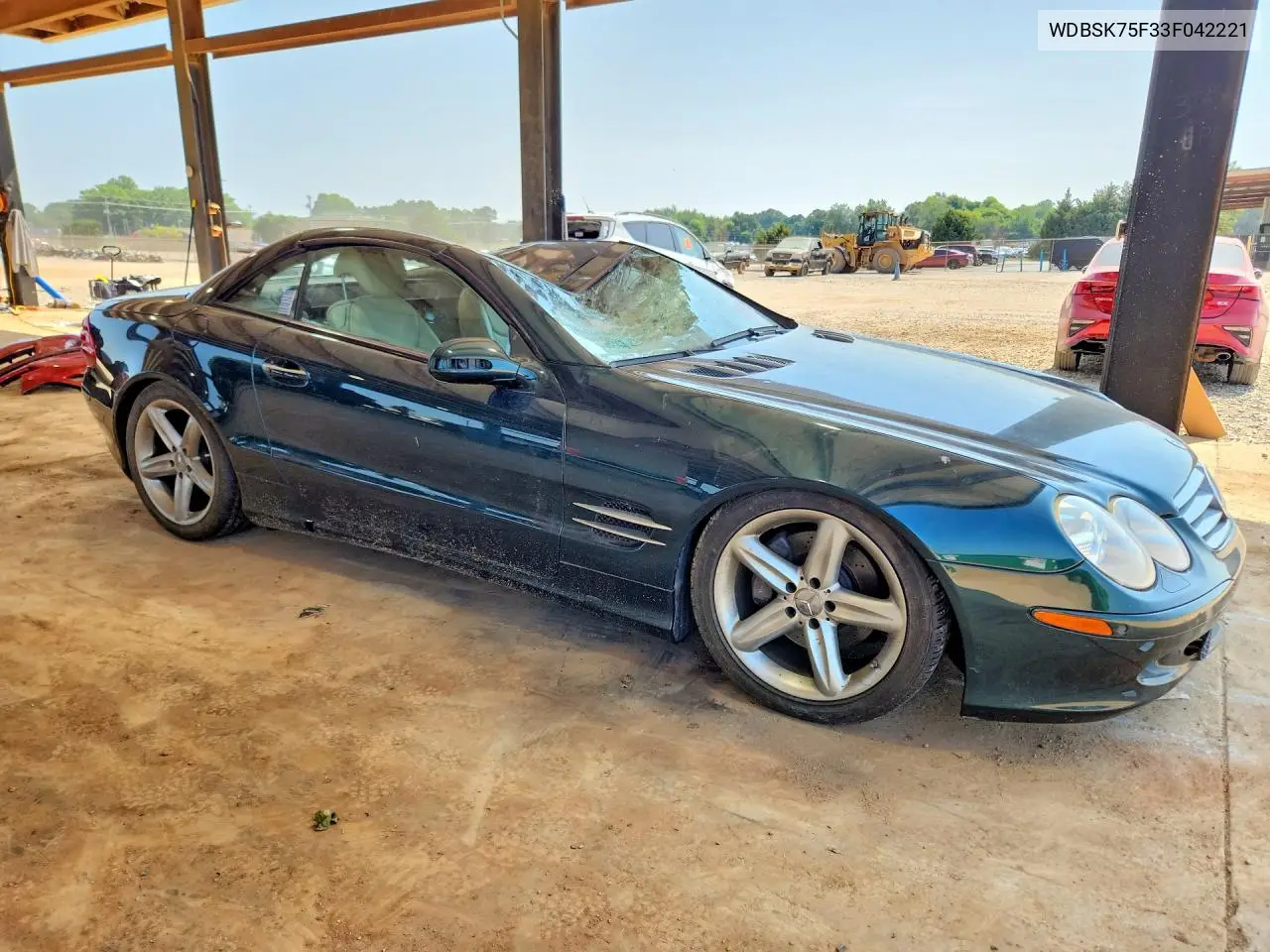 2003 Mercedes-Benz Sl 500R VIN: WDBSK75F33F042221 Lot: 85792415