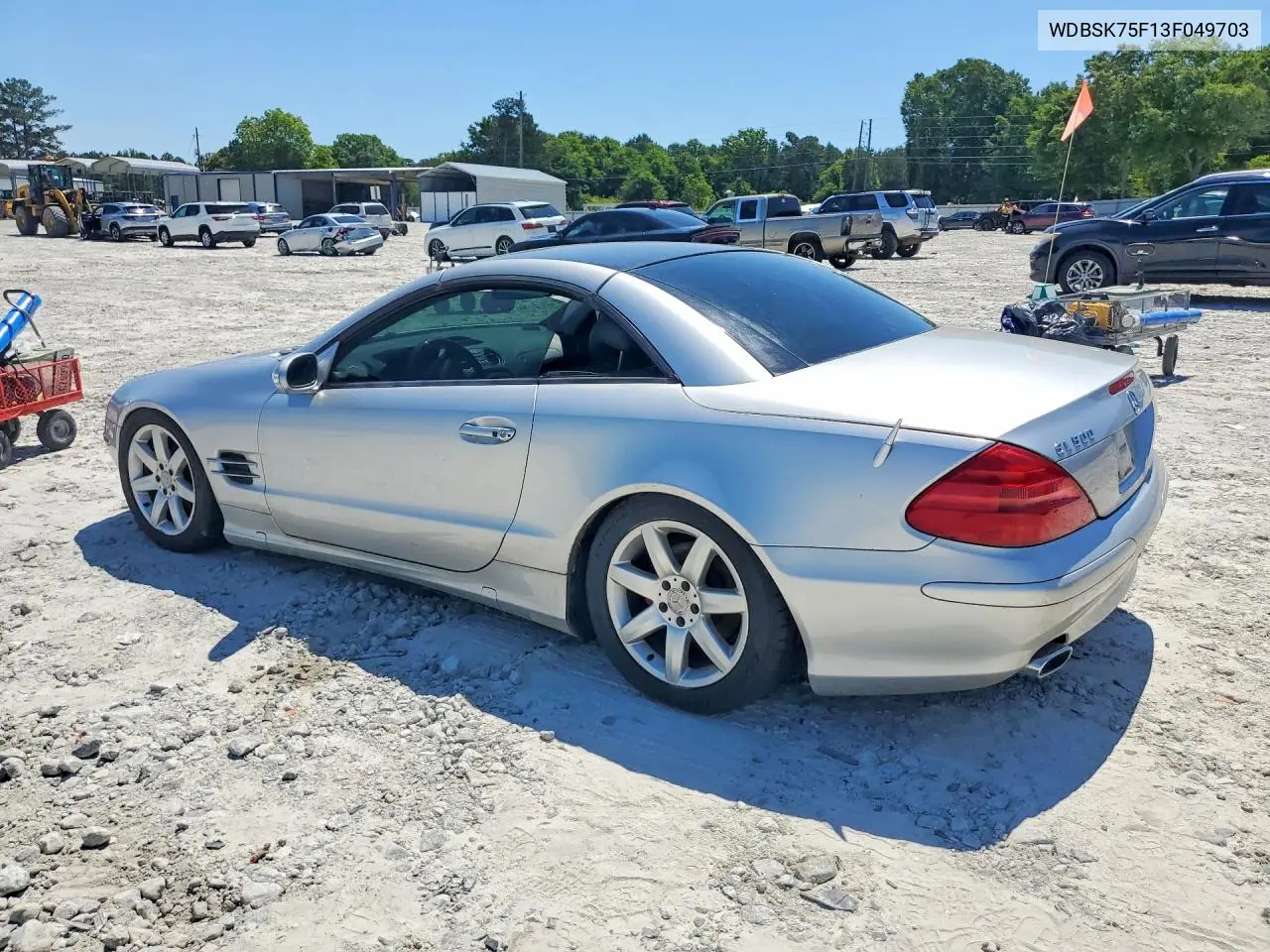 2004 Mercedes Benz Sl-Class VIN: WDBSK75F13F049703 Lot: 52163226