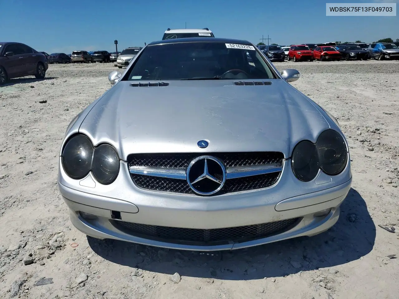 2004 Mercedes Benz Sl-Class VIN: WDBSK75F13F049703 Lot: 52163226
