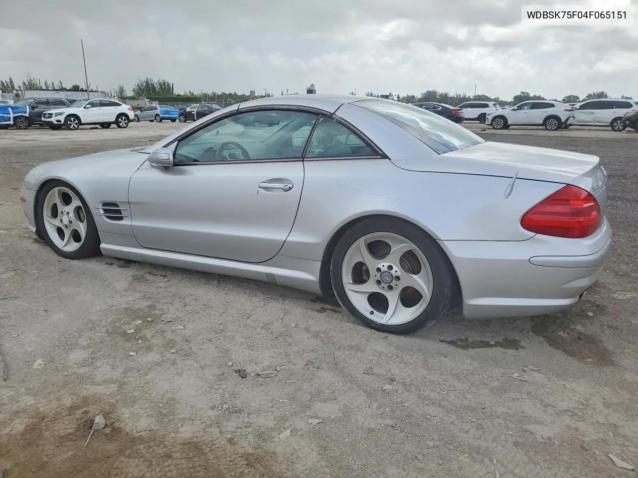 2004 Mercedes-Benz Sl 500 VIN: WDBSK75F04F065151 Lot: 55239336