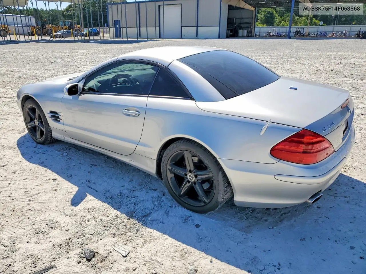 2004 Mercedes-Benz Sl 500 VIN: WDBSK75F14F063568 Lot: 55814606