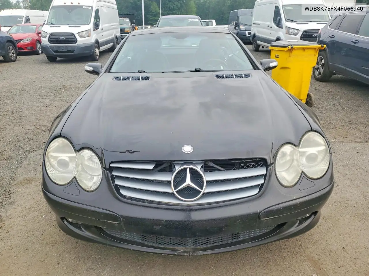 2004 Mercedes-Benz Sl 500 VIN: WDBSK75FX4F066940 Lot: 61550826