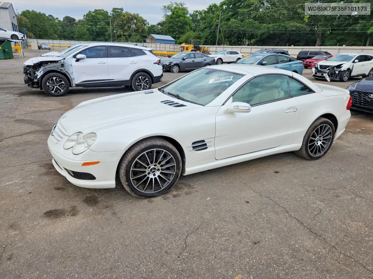 2005 Mercedes-Benz Sl 500 VIN: WDBSK75F35F101173 Lot: 50823996