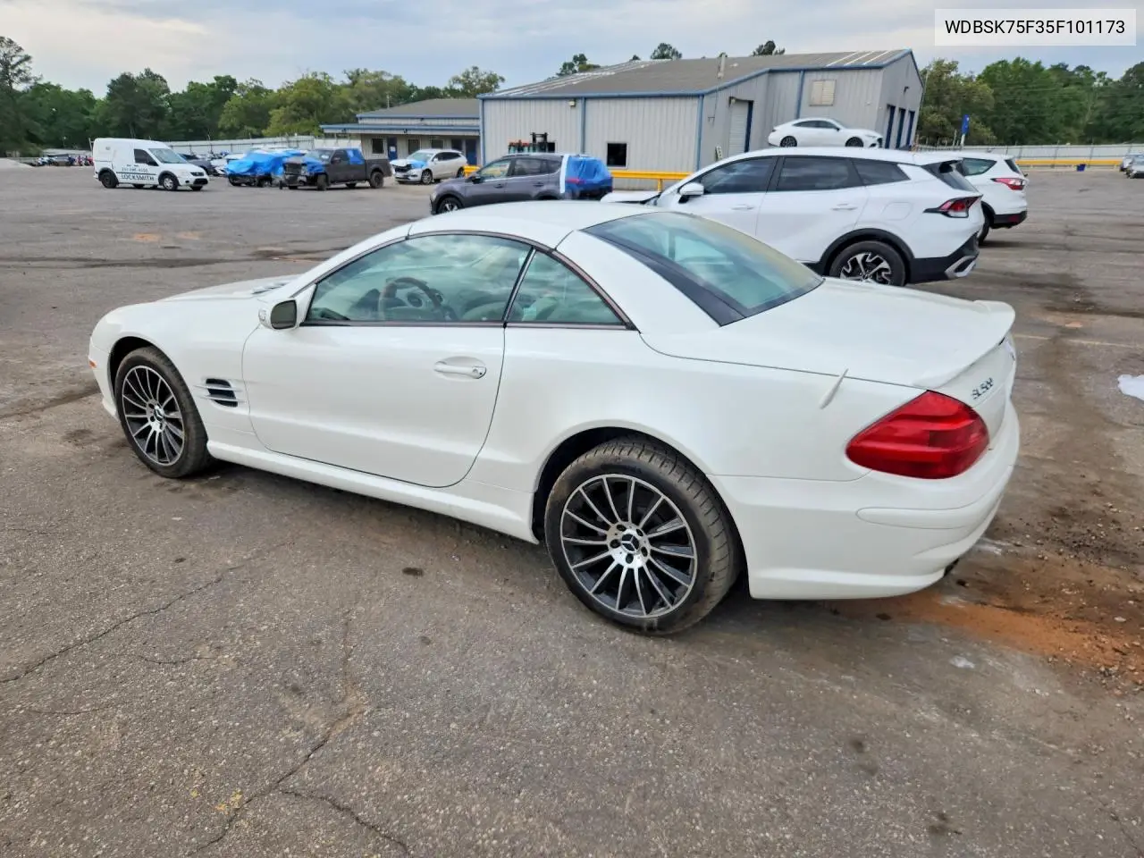 2005 Mercedes-Benz Sl 500 VIN: WDBSK75F35F101173 Lot: 50823996