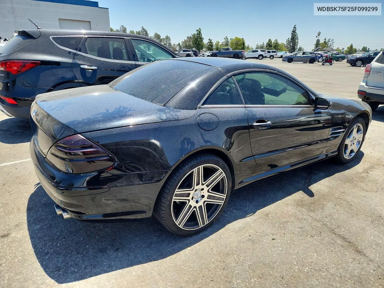 2005 Mercedes-Benz Sl 500 VIN: WDBSK75F25F099299 Lot: 55945646