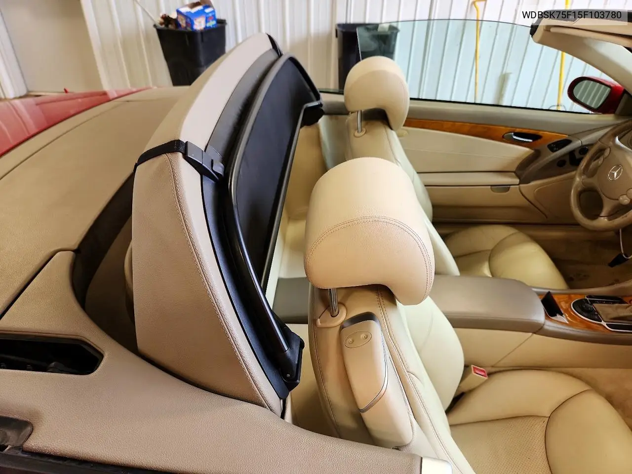 2005 Mercedes-Benz Sl 500 VIN: WDBSK75F15F103780 Lot: 59280306