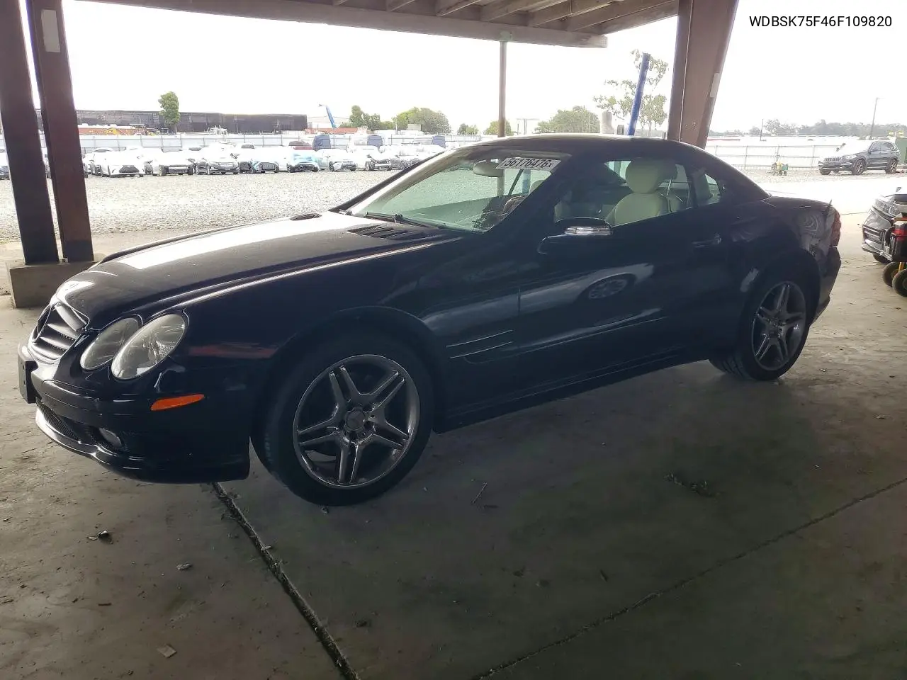 2006 Mercedes-Benz Sl 500 VIN: WDBSK75F46F109820 Lot: 56176476