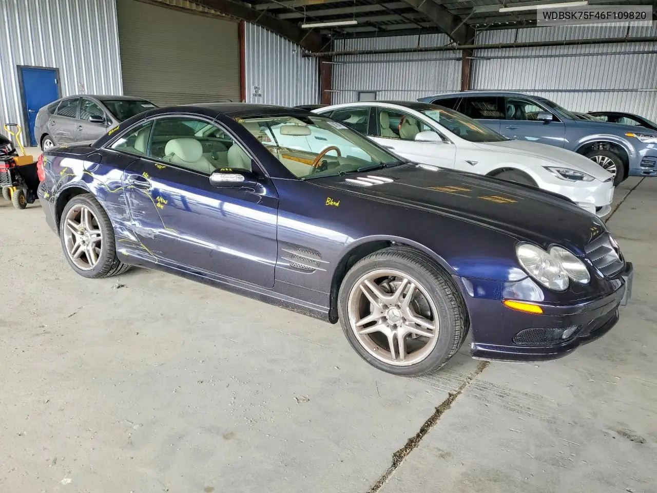 2006 Mercedes-Benz Sl 500 VIN: WDBSK75F46F109820 Lot: 56176476