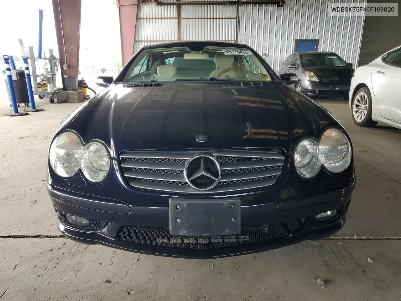 2006 Mercedes-Benz Sl 500 VIN: WDBSK75F46F109820 Lot: 56176476