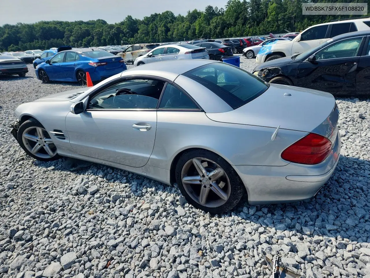 2006 Mercedes-Benz Sl 500 VIN: WDBSK75FX6F108820 Lot: 59296716